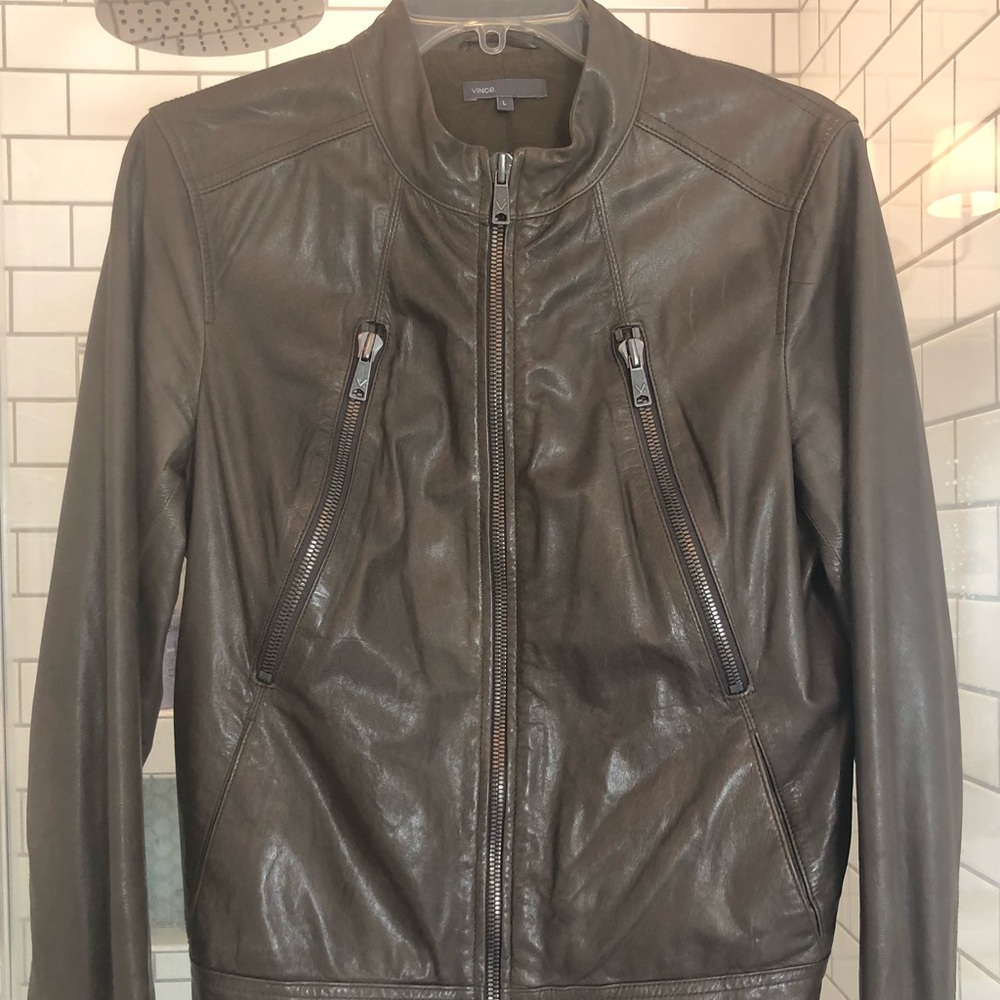 Vince Leather Jacket
